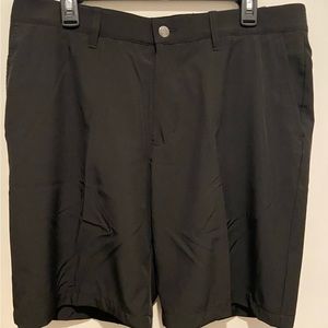 Adidas Ultimate 365 Men's 36 Black Checkered Golf Gingham Woven Shorts